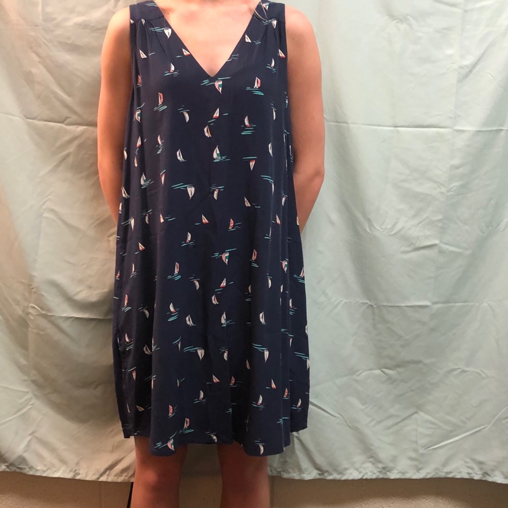 Sailboat swing dress